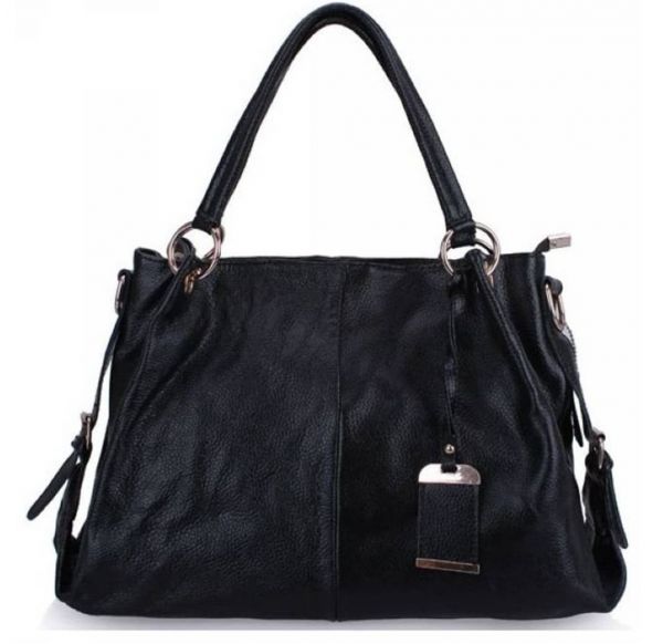 Bolsa de couro - Cor Preto